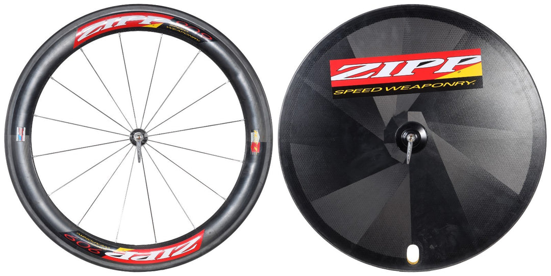 Zipp 909 Carbon Disc Tubular TT Wheelset Shimano 10 Spd 650c Rim Brake QR USA