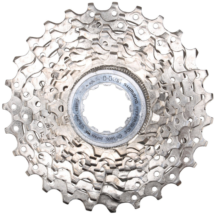Shimano 105 CS-5600 10 Speed Road Bike Cassette 12-27T Hyperglide Steel Cogs