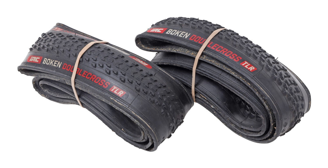 IRC Boken Doublecross CX/Gravel Bike Tubeless Tires 700 x 33c 1 PAIR Black Race