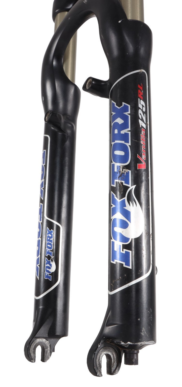 Fox Factory Vanilla 125 RL 100mm Mtn Bike Fork 26" Disc BLACK 32mm 9x 100mm QR