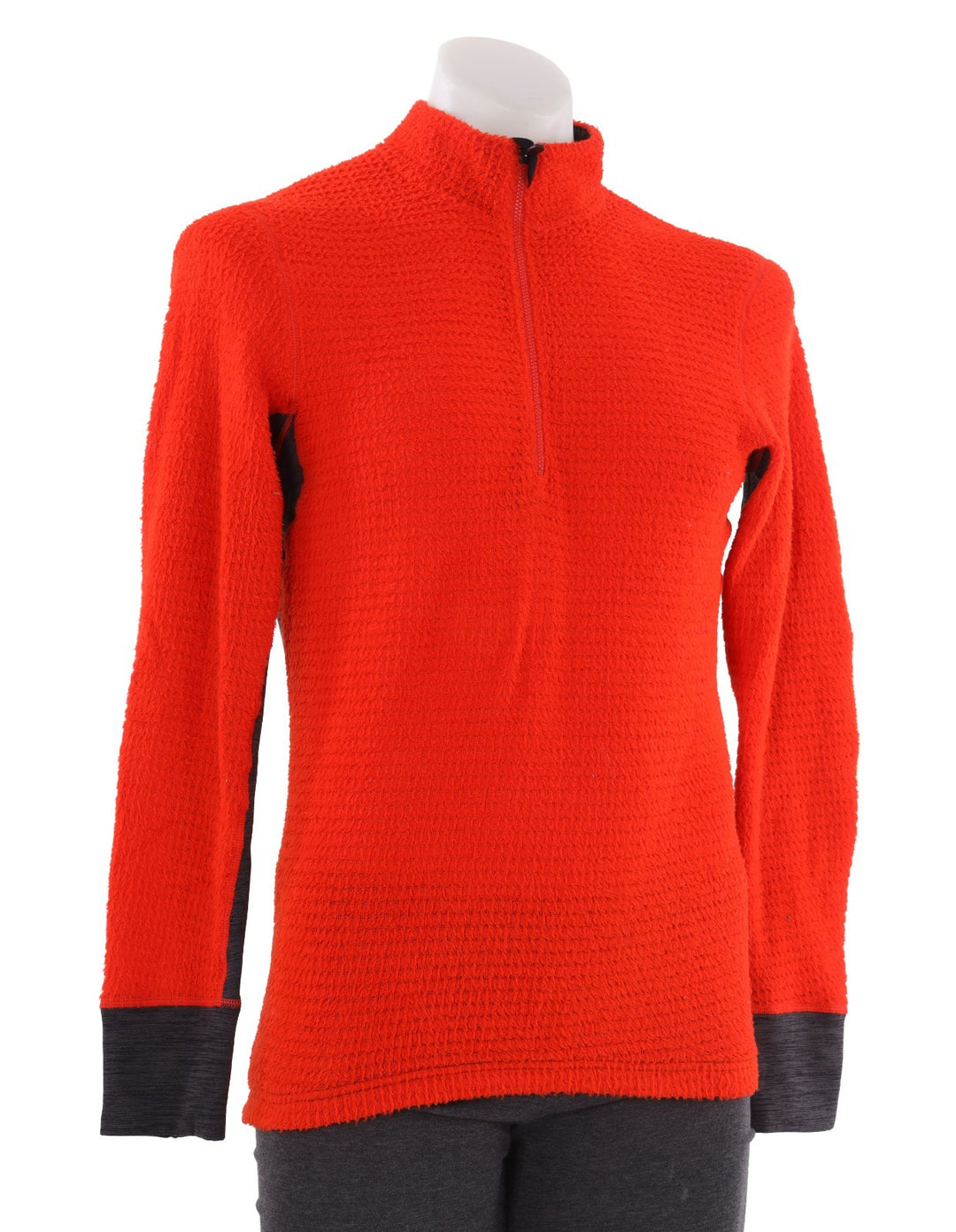 Velocio Alpha Long Sleeve Mid-Weight Layer LARGE Orange Winter Cycling