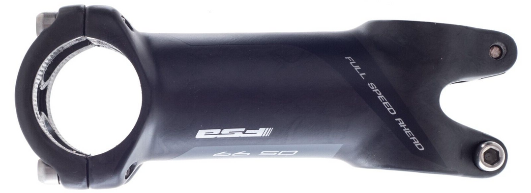 FSA OS-99 CSI Carbon Alloy Road Gravel Bike Stem 31.8 x 90mm 6º BLACK Ti Bolts