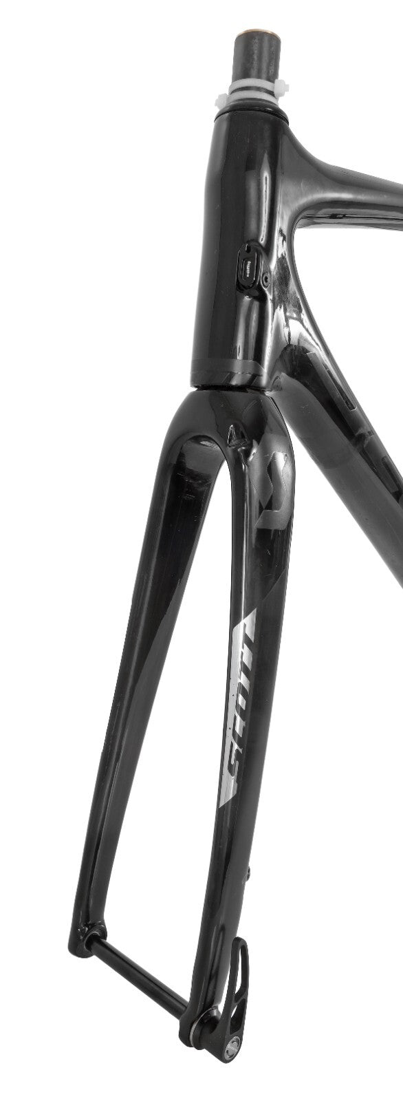 Scott Addict Premium Disc Di2 Carbon Road Bike Frameset LARGE Black Race 2017