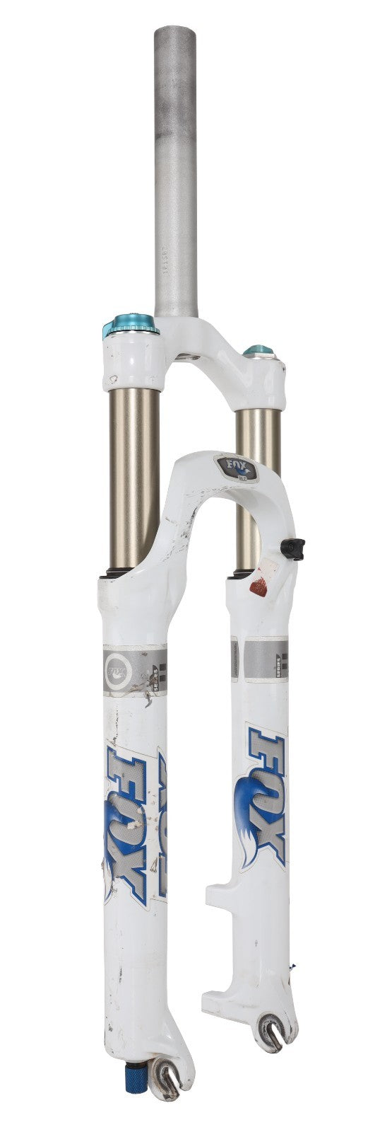 Fox Factory F Series RLC Disc 32 Mtn Bike Fork 26" 100mm Lockout WHITE QR MTB