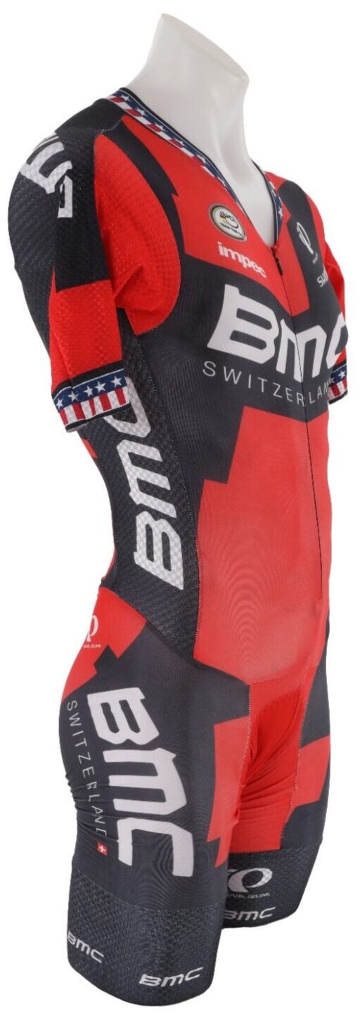 Pearl Izumi BMC Pro Cycling Team Short Slv Mach 5 Speedsuit Men MEDIUM USA Champ