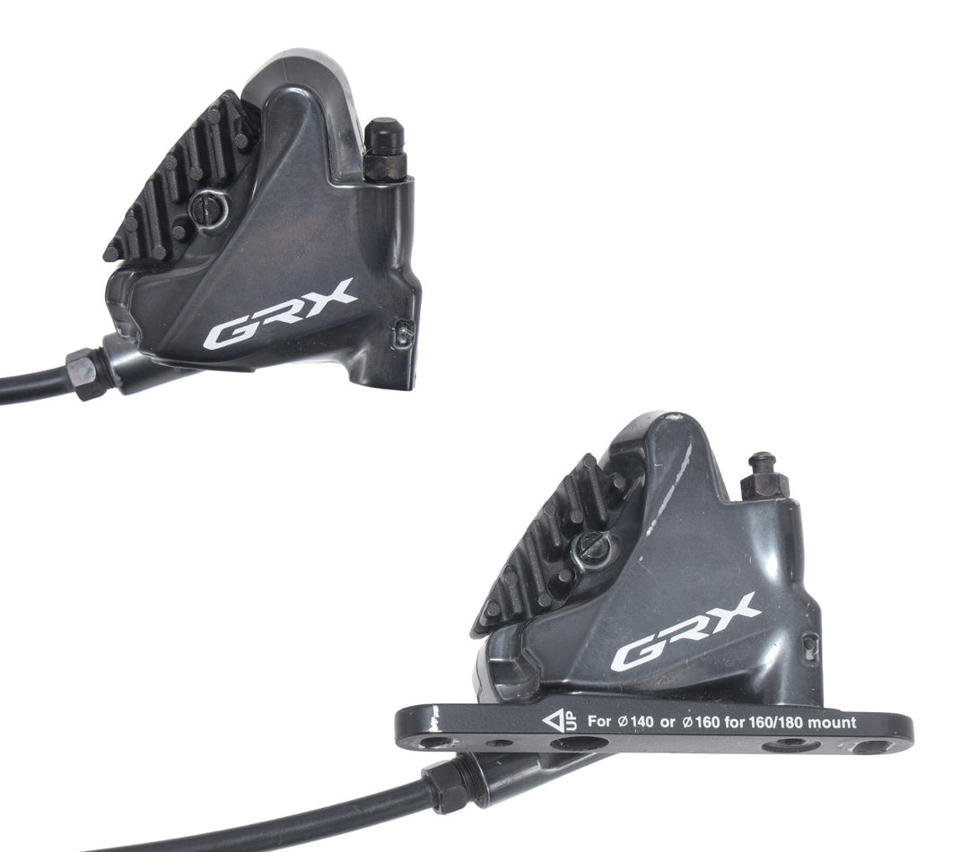 Shimano GRX BR-RX810 Disc Brake Road Bike Caliper PAIR Hydraulic Flat Mount