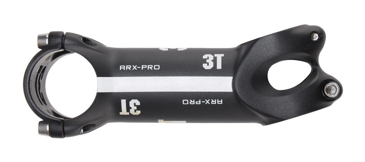3T ARX-PRO Alloy Road Bike Stem 31.8 x 100mm 17º BLACK 1 1/8" Gravel Race