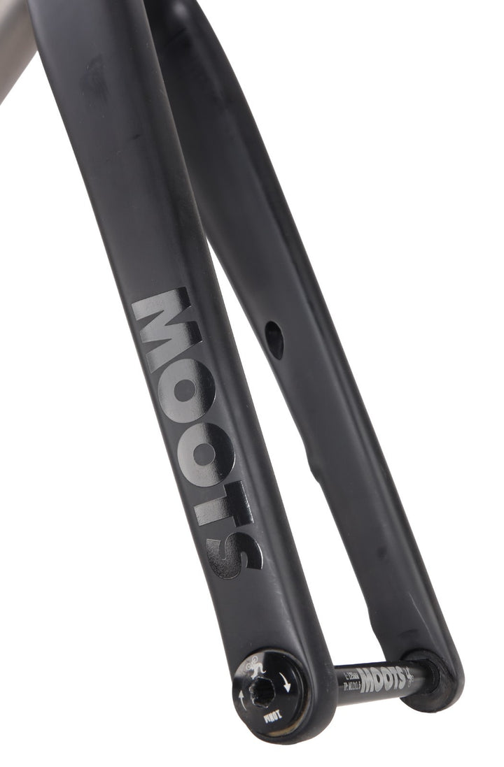 Moots Routt 45 Titanium Gravel Disc Bike Frameset 56cm Carbon 700c USA Ti UDH