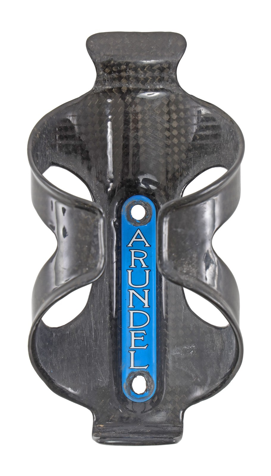 Arundel Dave-O Carbon Water Bottle Cage BLUE 3K Weave Gloss Road Bike Cycling