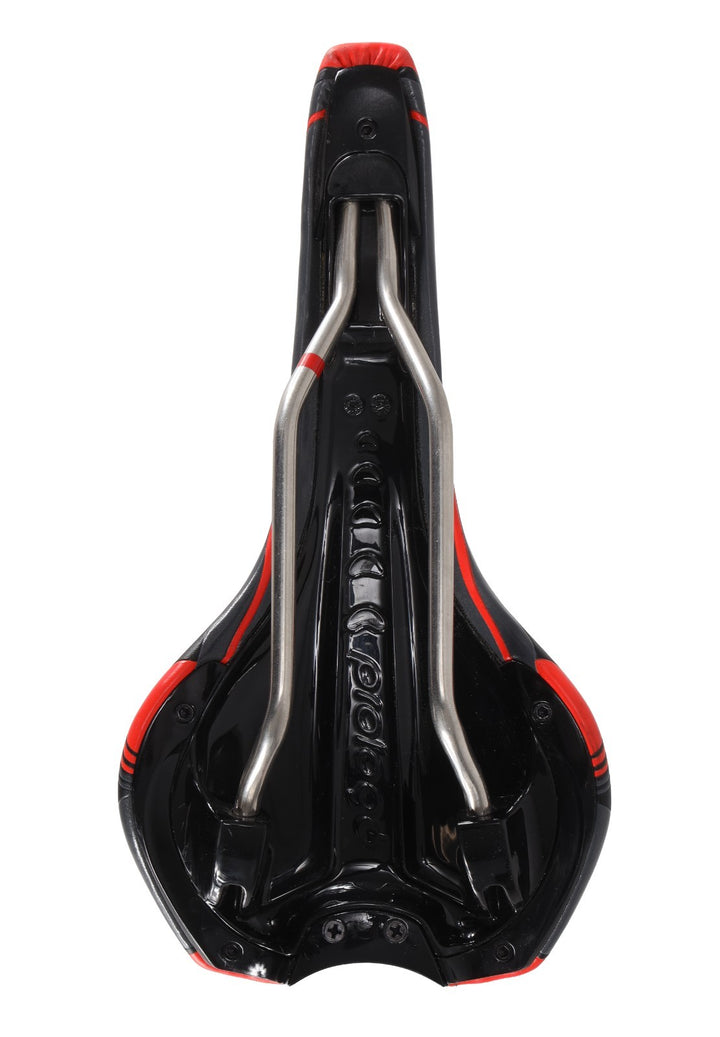 Prologo Nago Evo Road Bike Saddle 133mm Tirox 7 x 7mm Alloy Triathlon BLACK RED