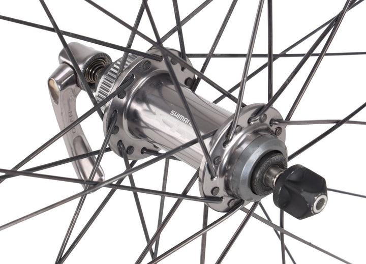 Mavic X717 Disc 26" XTR M965 Alloy Clincher Mtn Bike Wheelset Shimano 9/10 Sp QR