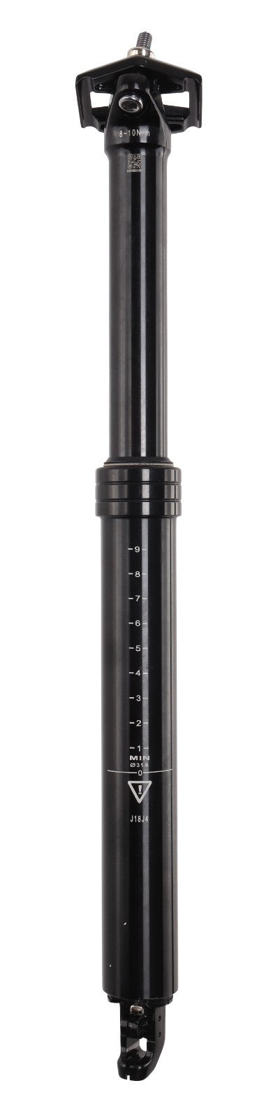 Unbranded Mountain Bike Dropper Seatpost 31.6 x 125mm Travel w/ Down Low Remote