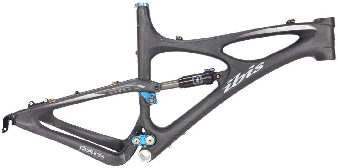 Ibis Mojo SL 26" Carbon QR Disc Mountain Bike Frame LG CLEAR Fox Float RPL 2009