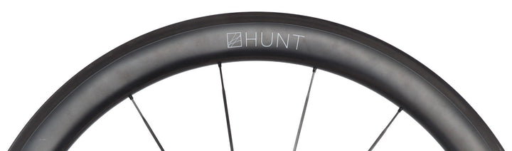 HUNT 50 Aero Wide UD Carbon Spoke Tubeless FRONT Road Wheel 700c EZO Rim QR Race