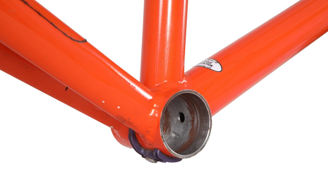 Primus Mootry Alloy Road Bike Frame 56cm ORANGE 700c QR Rim Brake Made In USA