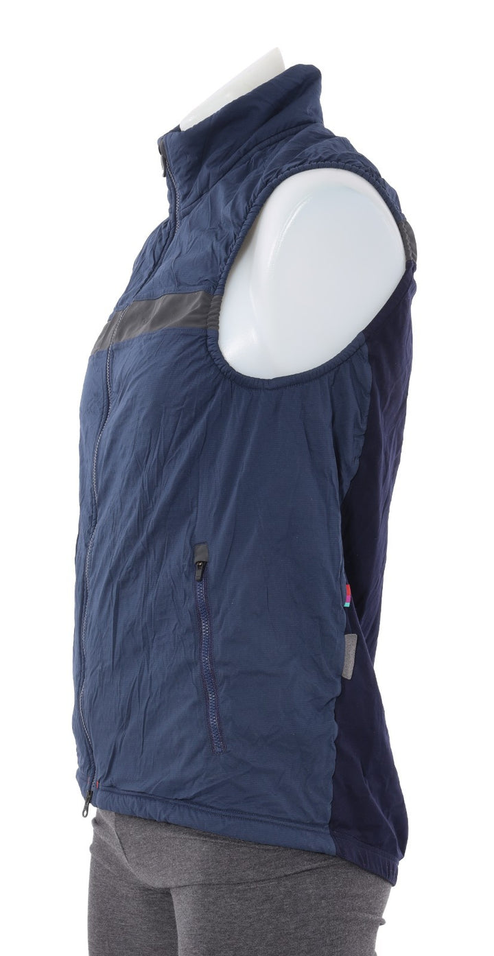 Velocio Recon Vest Men LARGE Navy Gilet Cycling Road Bike Gravel Winter