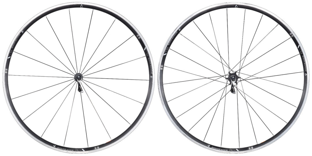 Bontrager RL Alloy Clincher Road Bike Wheelset Shimano 11 Spd Rim Brake QR 700c
