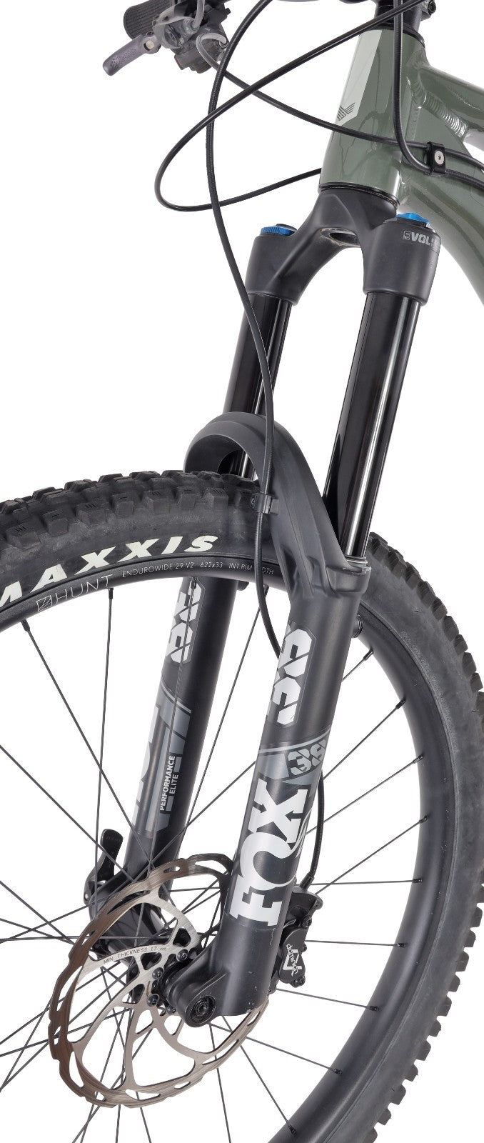 Privateer 161 Gen2 Alloy 29" Enduro Mtn Bike 1x 12s P2 MD Green Fox Shimano 2024