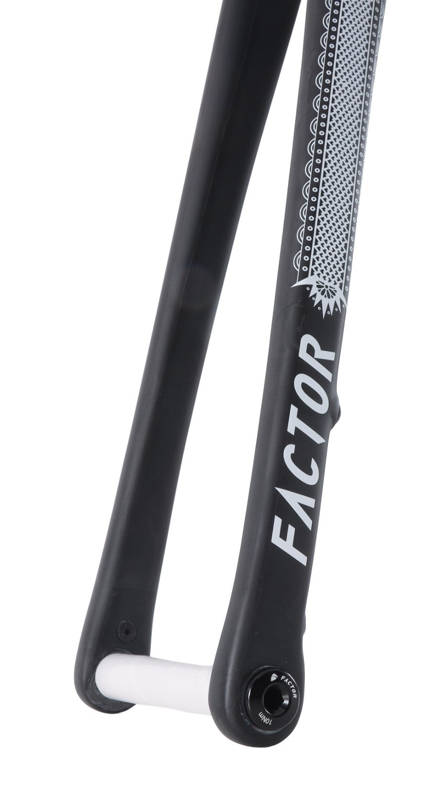 Factor O2 VAM Disc Premium Carbon Road Bike Frameset 58cm Ornate Nero 2023