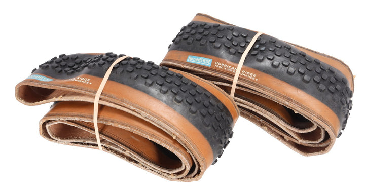 Rene Herse Hurricane Ridge Endurance+ Gravel Bike Tires 700 x 42c PAIR Tan TL