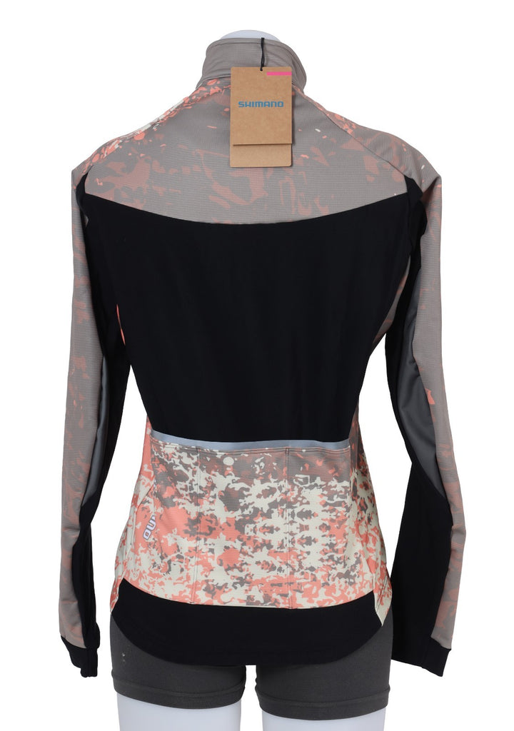 Shimano S-PHYRE Agliana LS Jersey + Marmora2 Winter Cycling Jacket Women M Camo