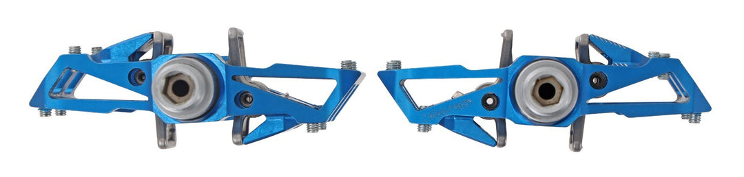 TIME Speciale 12 Enduro Alloy Mountain Bike Clipless Pedals BLUE 2-Bolt ATAC