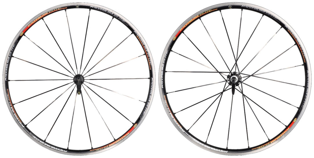 Mavic Ksyrium Elite Alloy Road Bike Clincher Wheelset 11 Spd Shimano 700c Rim QR