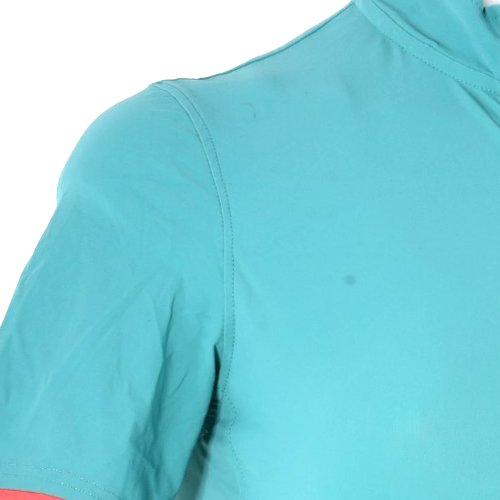 Rapha Souplesse Short Sleeve Jersey Women S Blue Road Bike Pockets Breathable