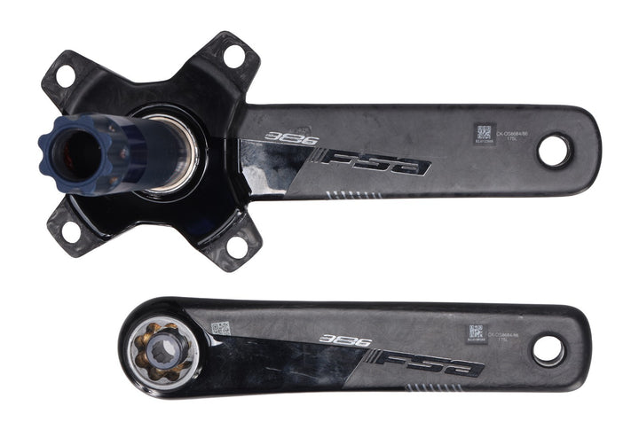 FSA SL-K Light Carbon Road Bike Crankset 175mm 110BCD BB386EVO No Chainrings