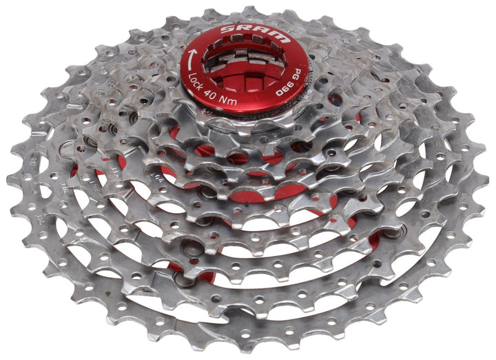SRAM PG 990 9 Speed Mountain Bike Cassette 11-34T Steel Vintage MTB Shimano HG