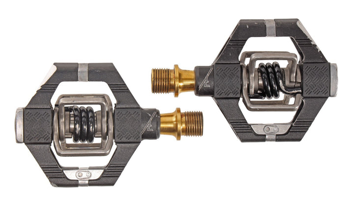 crankbrothers Candy 7 Titanium Clipless MTB Pedals BLACK  9/16" 2 Bolt Gravel CX
