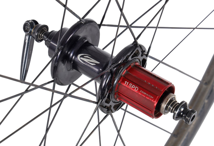 Zipp 202 Firecrest Carbon Clincher Road Wheelset Shimano 11 Sp 700c Rim Brake QR