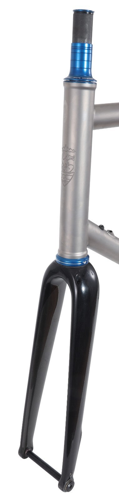 Moots Routt 45 Titanium Gravel Bike Disc Frameset 58cm Carbon Fork 700c USA Made