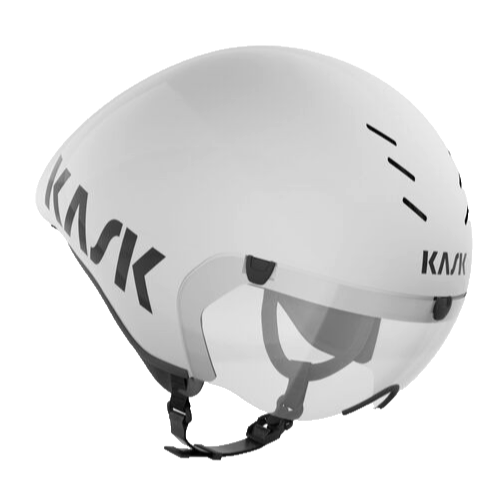Kask Bambino Pro Evo Triathlon Bike Helmet MEDIUM 55-58cm White WG11 Aero TT