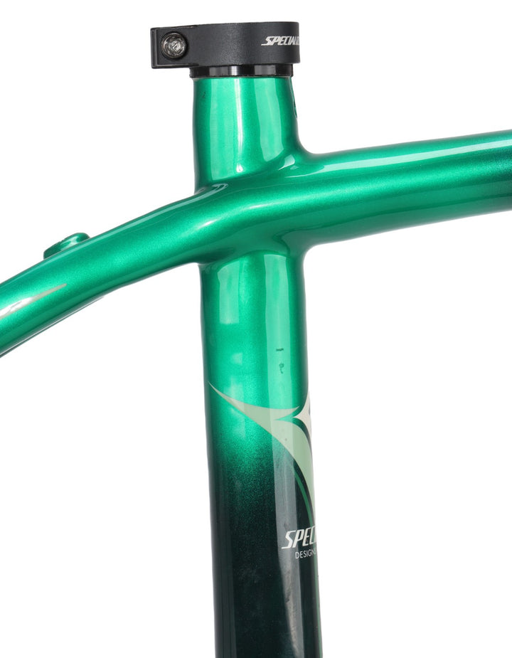 Specialized Ruby Expert Women Carbon Road Bike Frameset 44cm GREEN 700c QR 2009