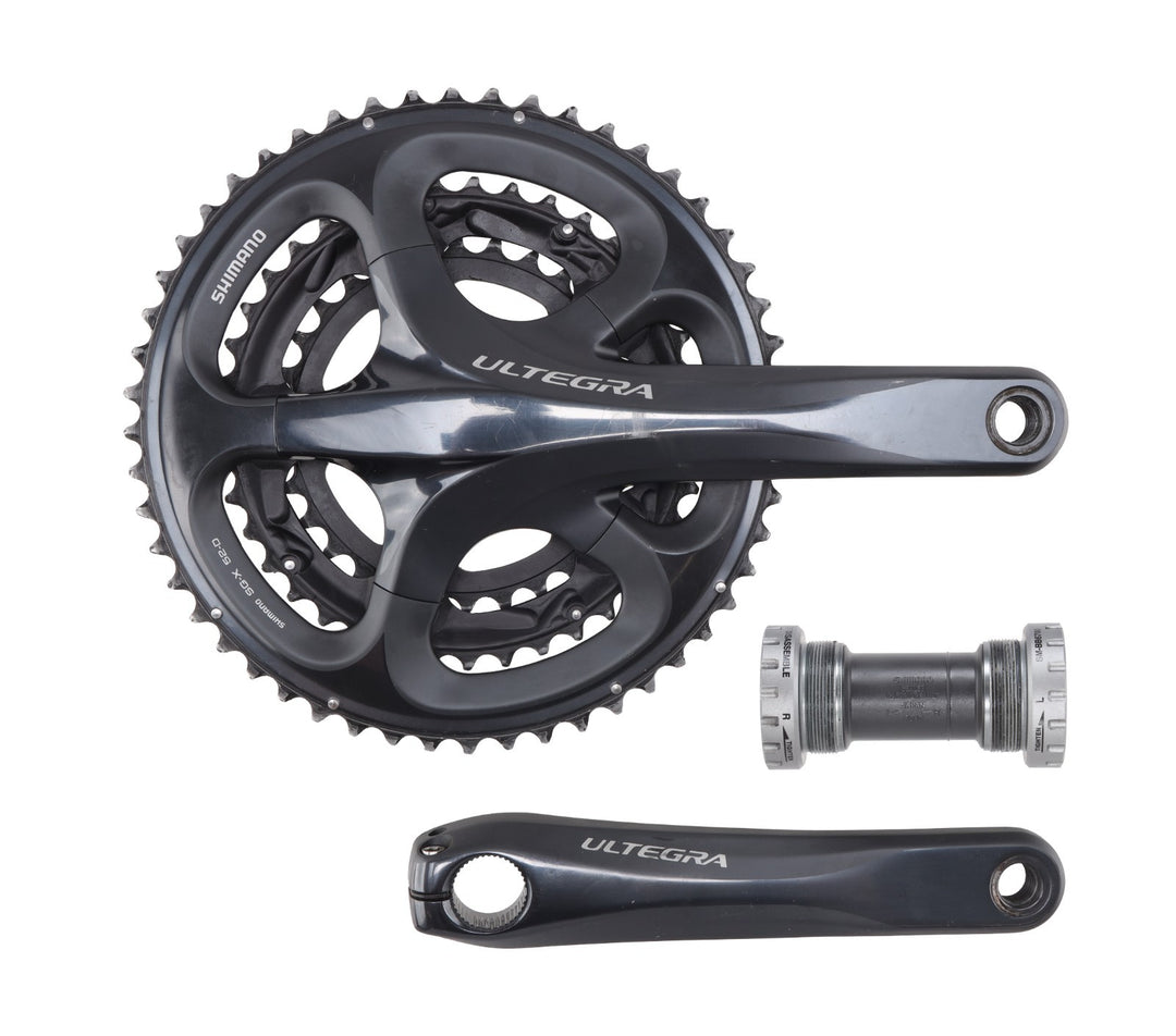 Shimano Ultegra FC-6703 3 x 10 Speed Road Bike Crankset 172.5mm 52/39/30T Triple