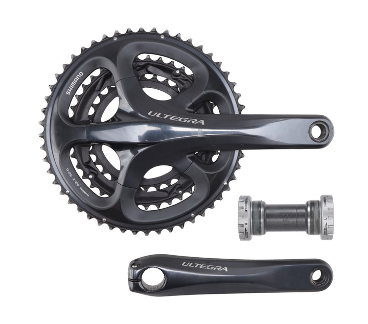Shimano Ultegra FC-6703 3 x 10 Speed Road Bike Crankset 172.5mm 52/39/30T Triple