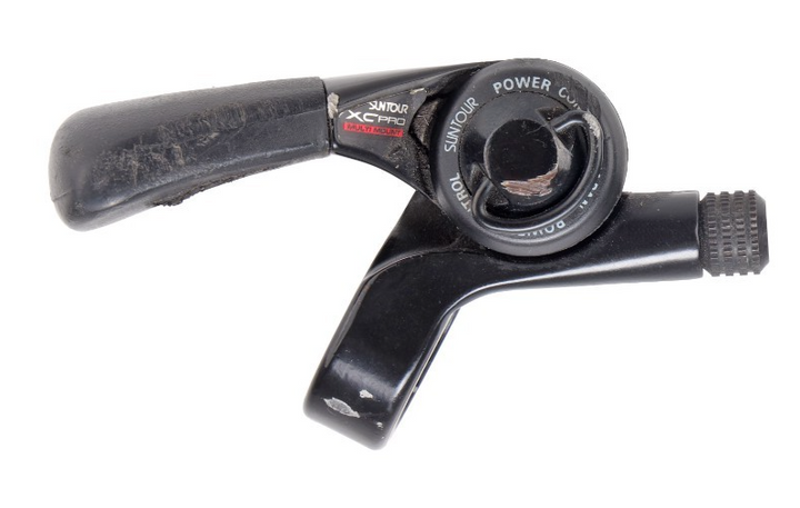 Suntour XC Pro 3 x 7 Spd Mountain Bike Thumb Shifter Set Accushift Plus Vintage