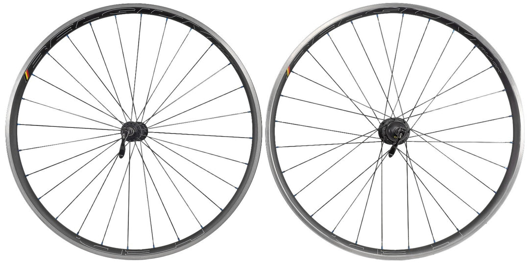HED Belgium Black Alloy Clincher Road Bike Wheelset 11s 700c DT 240s Rim QR Race