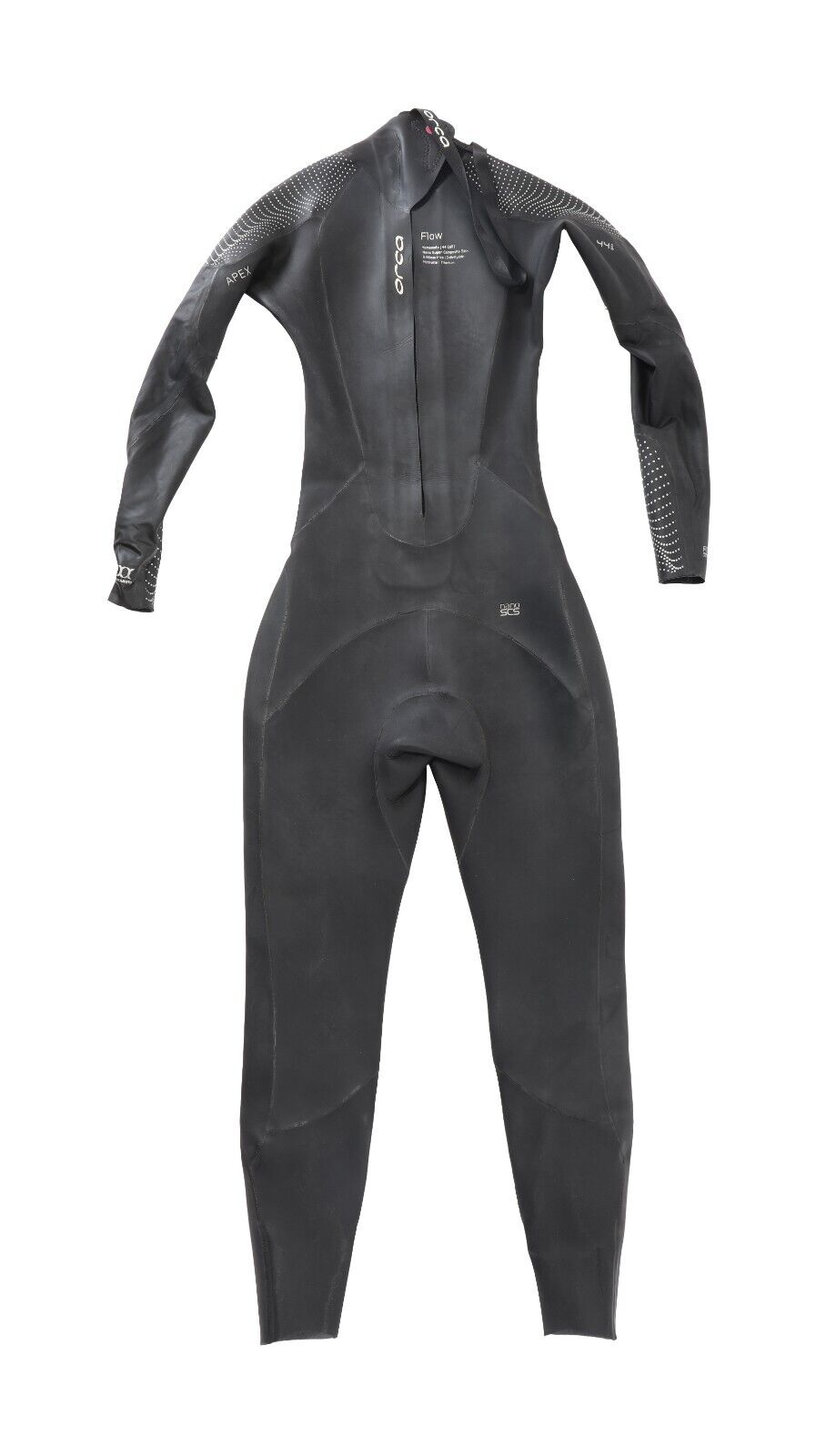 Orca Apex Flow Wetsuit Women XS SILVER Swimming Yamamoto Triathlon Full Length