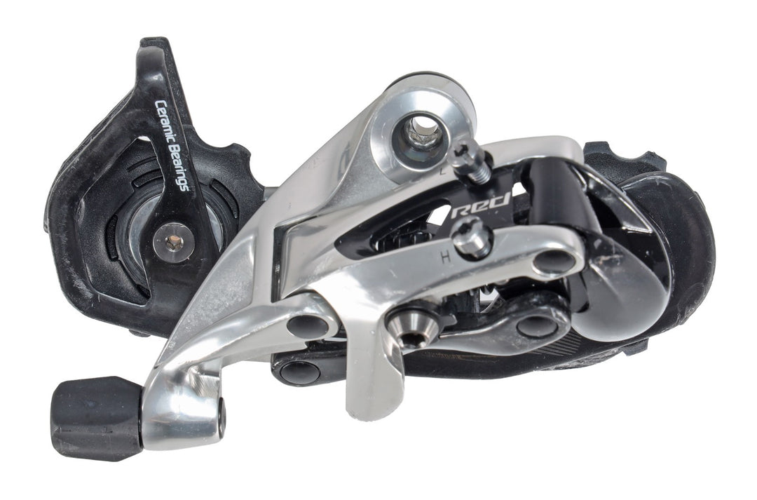 SRAM Red WiFli 11 Speed Road Rear Derailleur Medium Cage Max 32T Ceramic Carbon