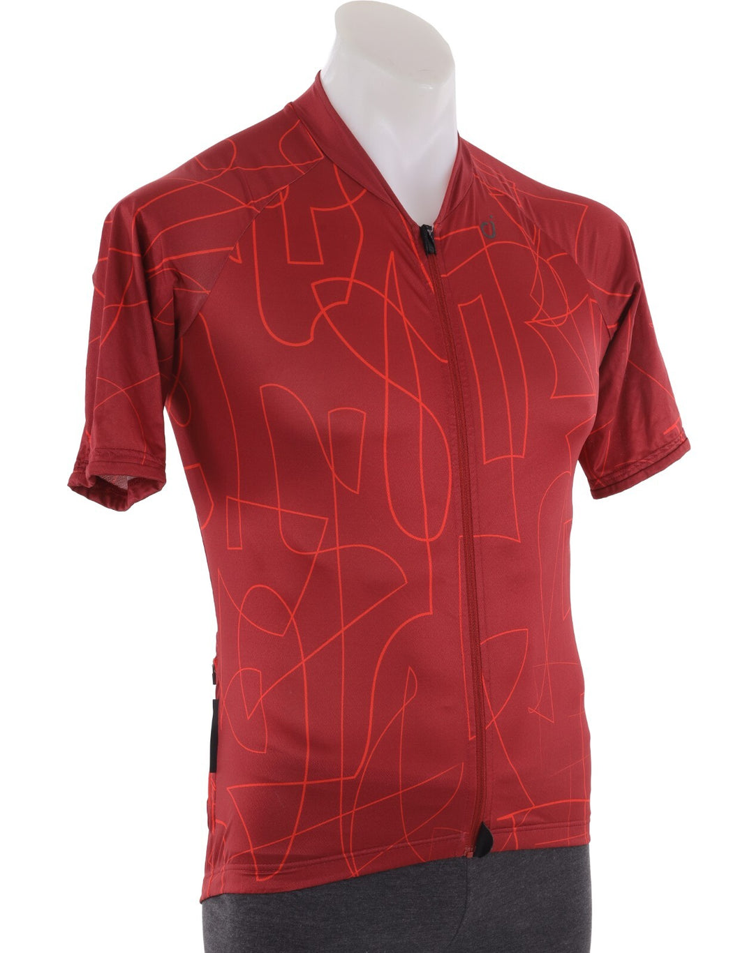 Velocio Line SE Short Sleeve Jersey Men MEDIUM Red Road Gravel Bike Mountain MTB