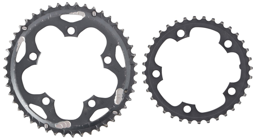 Shimano SG-X Road Bike 2x10 Speed Chainring Set 46/36T Gray 110 BCD Alloy 5 Bolt