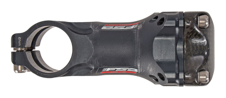 FSA OS 115 Alloy Road Bike Stem 31.8 x 80mm 6º 1 1/8" Gravel Race MTB