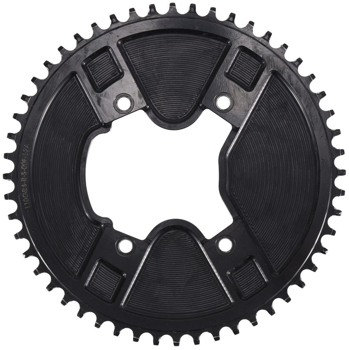 Wolf Tooth Aero GR8 Drop-Stop ST 52T Gravel Bike 12 Spd Chainring 110 BCD 4-Bolt