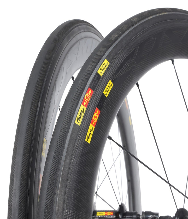 Mavic Cosmic CXR-60 CX-01 Carbon Tubular Road Wheelset 700c Shimano 11s QR Rim