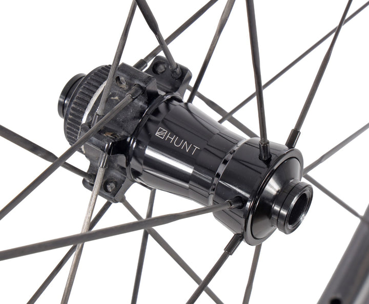 HUNT 44 Aerodynamicist UD Carbon Spoke Disc Tubeless Road Wheelset 11s 700c EZO