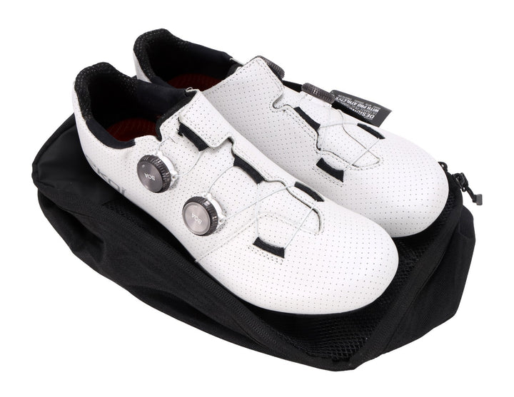 Ekoi PW8 C12 Carbon Road Bike Shoes EU 43 US Men 9.5-10 WHITE BOA Dial