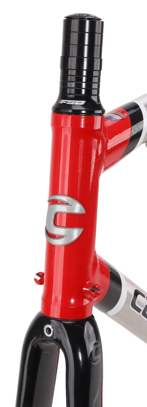 Cannondale CAAD9 Alloy Road Bike Frameset 58cm RED 700c Rim QR USA Made ~2008