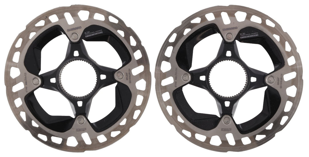 Shimano XTR RT-MT900-SS Mtn Bike Center Lock Disc Brake Rotors 140mm PAIR Gravel